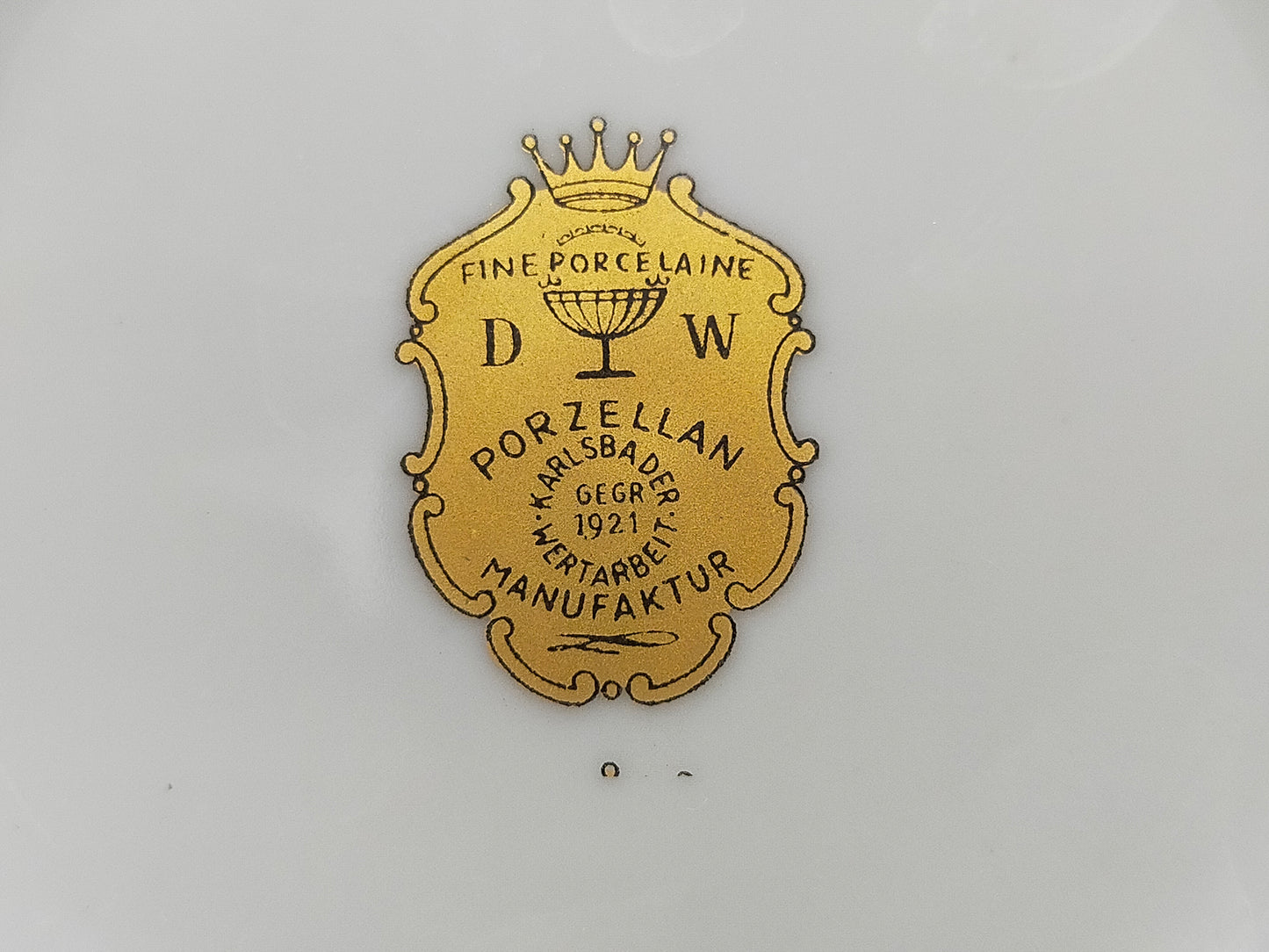 Prunkvolles 4er Set Espresso Tassen mit Untersetzern – D&W Porzellan
