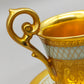 Prunkvolles 4er Set Espresso Tassen mit Untersetzern – D&W Porzellan