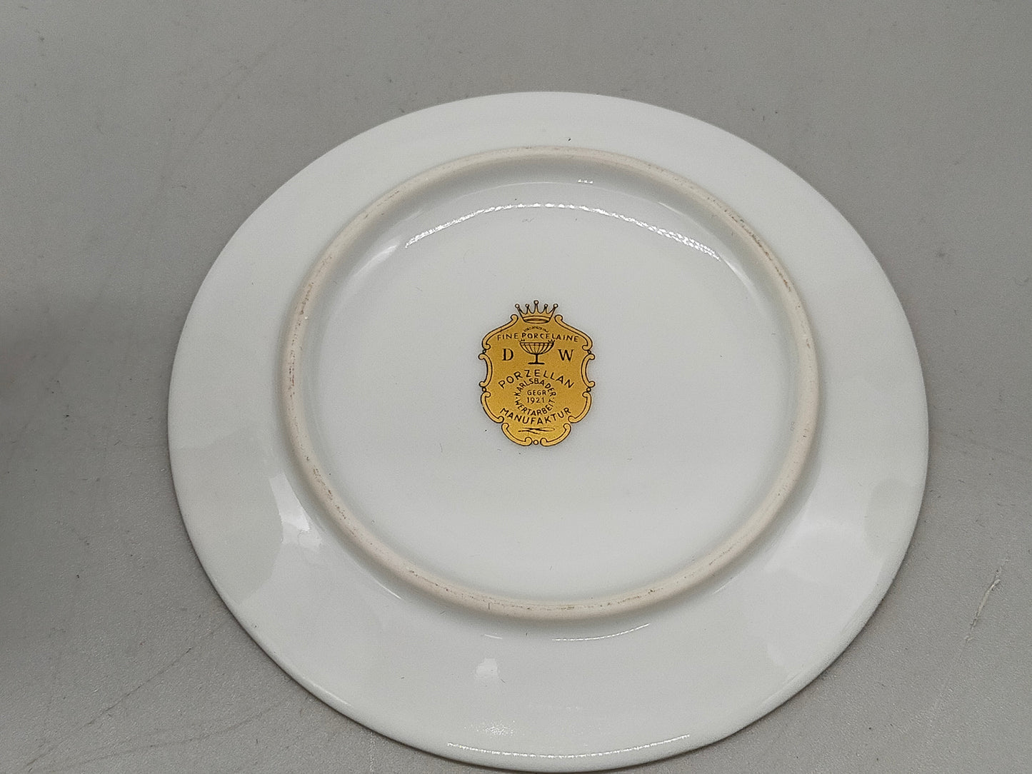 Prunkvolles 4er Set Espresso Tassen mit Untersetzern – D&W Porzellan