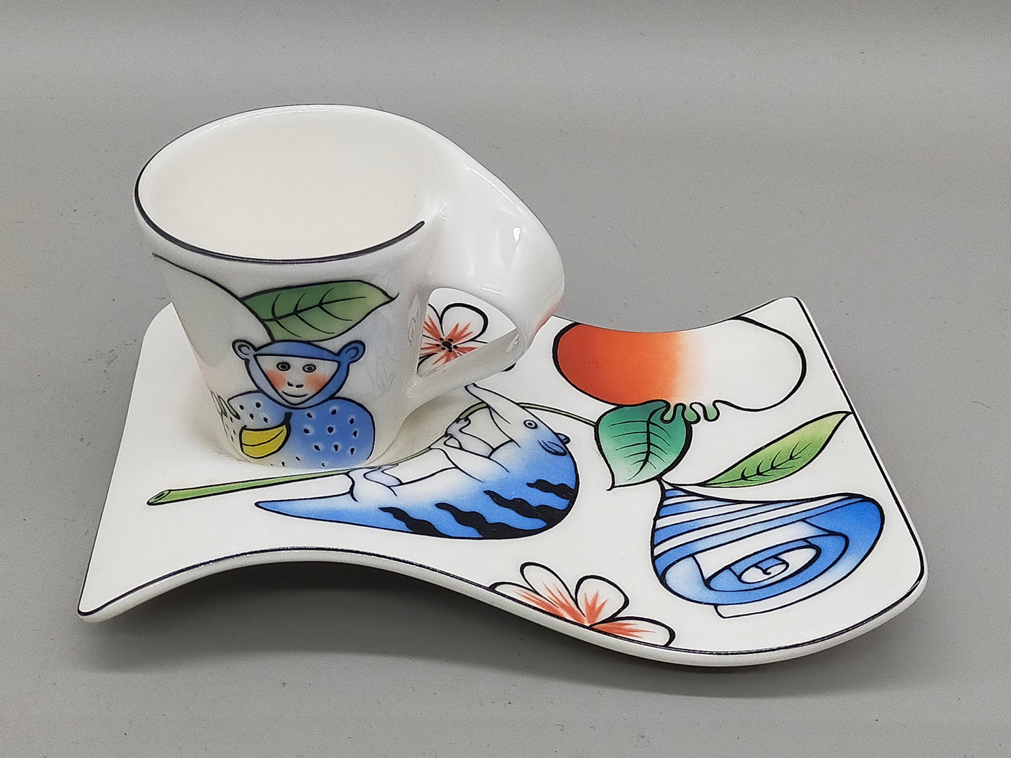 Villeroy & Boch New Wave Caffè Jungle Espresso Set – Exotisches Design