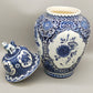 Prachtvolle Delfts - Royal Sphinx Maastricht Vase – Blau Dekor