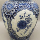 Prachtvolle Delfts - Royal Sphinx Maastricht Vase – Blau Dekor