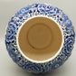 Prachtvolle Delfts - Royal Sphinx Maastricht Vase – Blau Dekor