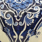 Prachtvolle Delfts - Royal Sphinx Maastricht Vase – Blau Dekor