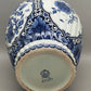 Prachtvolle Delfts - Royal Sphinx Maastricht Vase – Blau Dekor