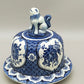 Prachtvolle Delfts - Royal Sphinx Maastricht Vase – Blau Dekor