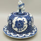 Prachtvolle Delfts - Royal Sphinx Maastricht Vase – Blau Dekor
