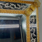 Prachtvoller Murano Glas Wandspiegel – Goldfarbenes Design im Barock-Stil