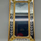 Prachtvoller Murano Glas Wandspiegel – Goldfarbenes Design im Barock-Stil
