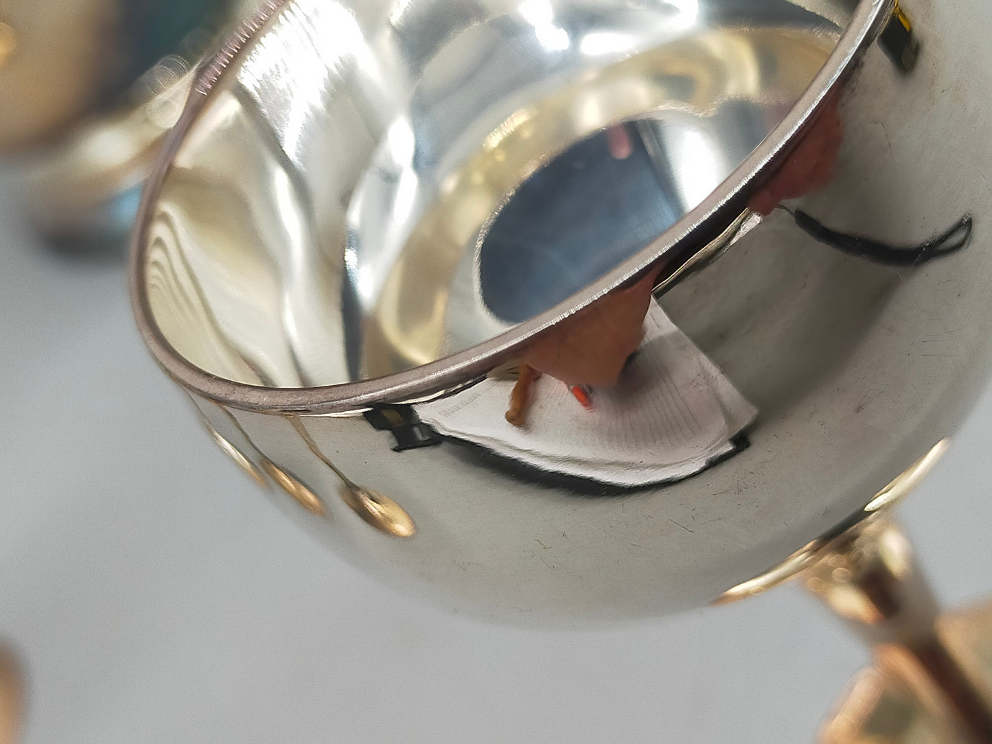 Edles Versilbertes Set: Großer Krug & 6 Kelche – Vintage Charme