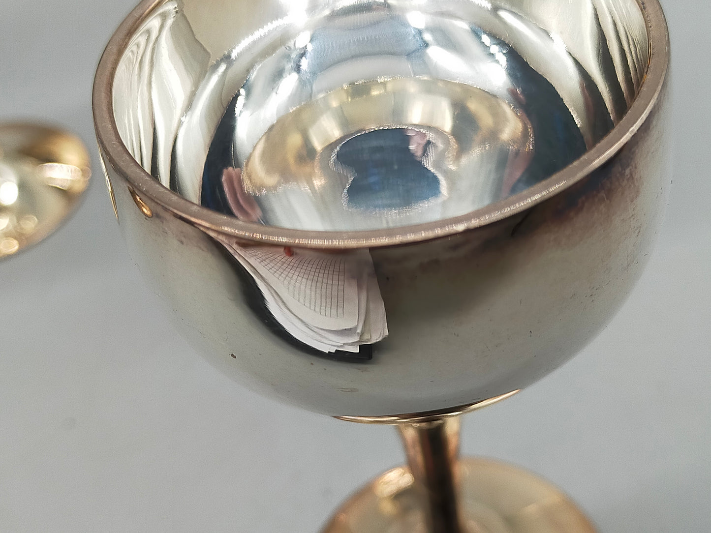 Edles Versilbertes Set: Großer Krug & 6 Kelche – Vintage Charme