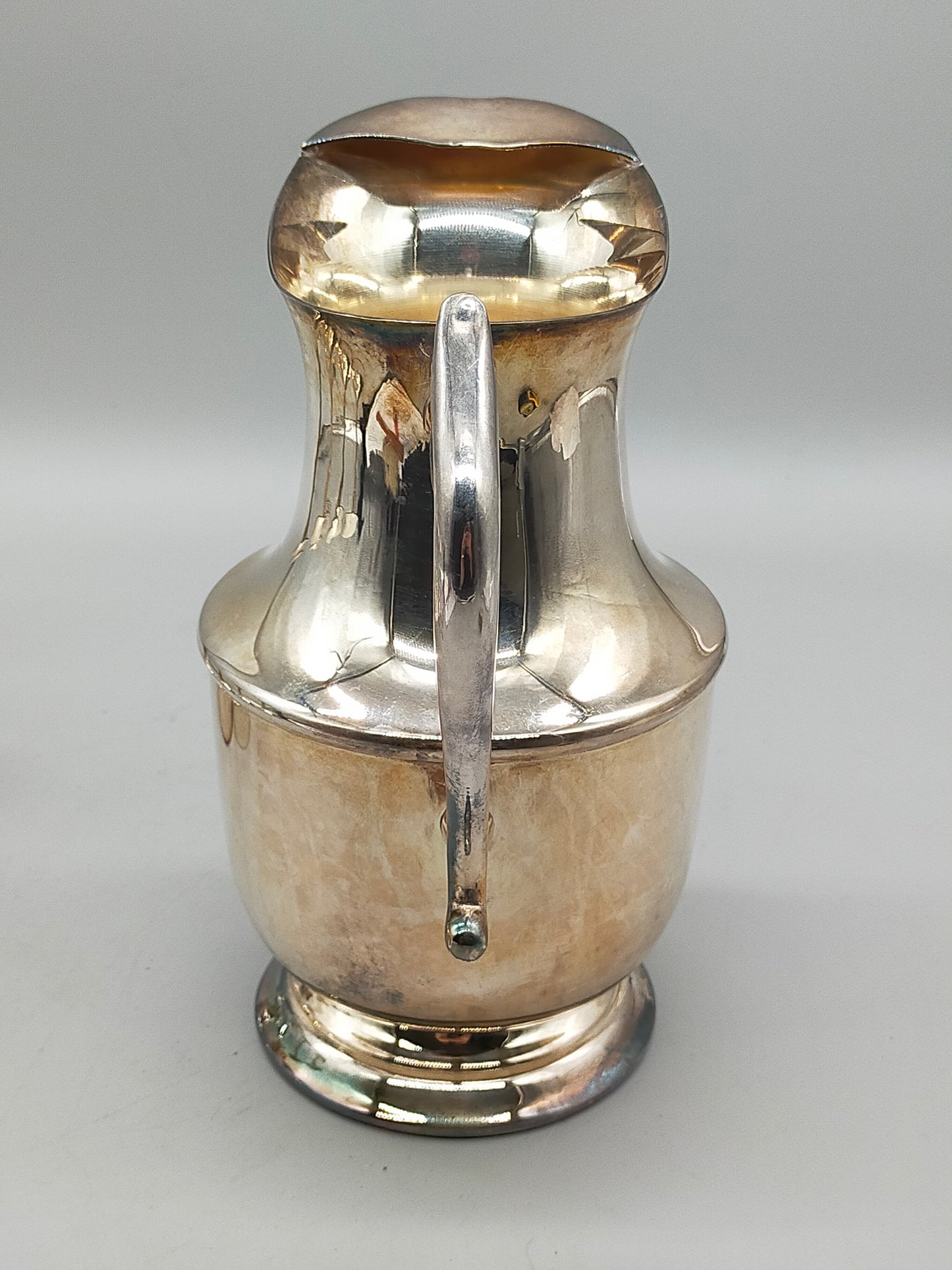 Edles Versilbertes Set: Großer Krug & 6 Kelche – Vintage Charme