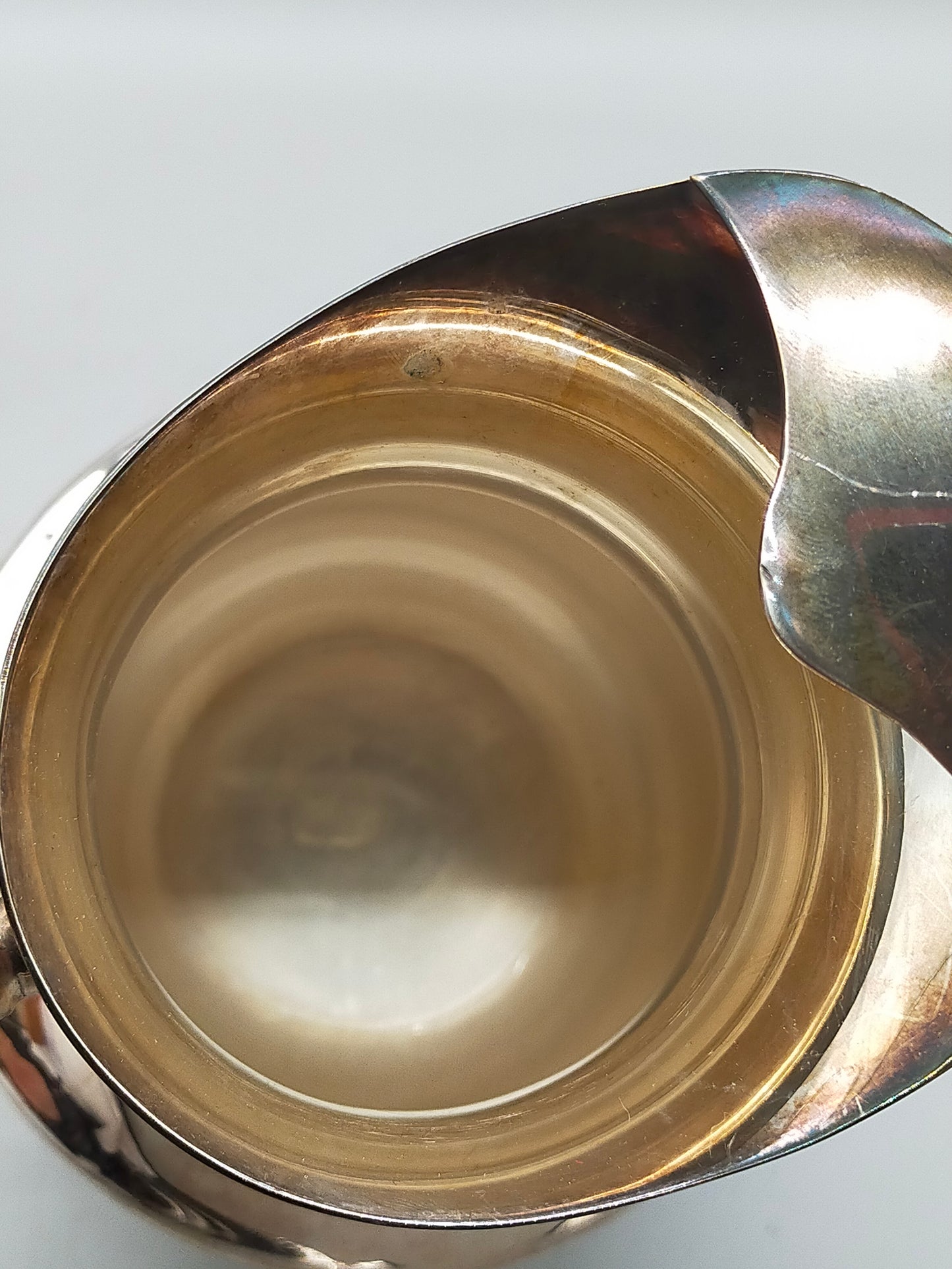 Edles Versilbertes Set: Großer Krug & 6 Kelche – Vintage Charme