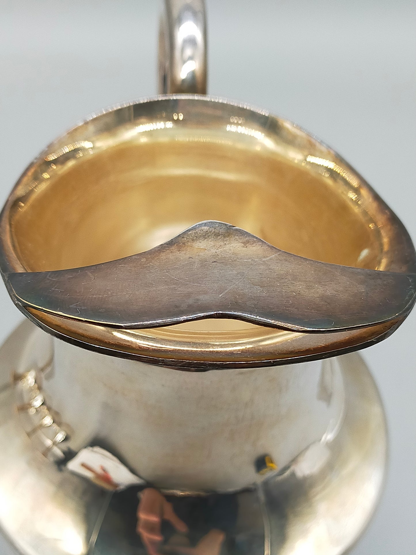 Edles Versilbertes Set: Großer Krug & 6 Kelche – Vintage Charme