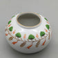 Edle Ludwigsburg Porzellan Vase – Florales Dekor & Goldrand