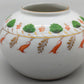 Edle Ludwigsburg Porzellan Vase – Florales Dekor & Goldrand