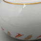 Edle Ludwigsburg Porzellan Vase – Florales Dekor & Goldrand