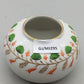 Edle Ludwigsburg Porzellan Vase – Florales Dekor & Goldrand