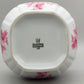 Prachtvolle Bareuther Waldsassen Vase – Florales Dekor in Rosa & Goldrand