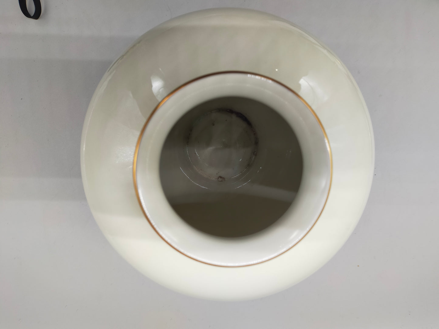 Edle Royal KM Deckelvase Porzellan – Klassisches Design mit Goldrand
