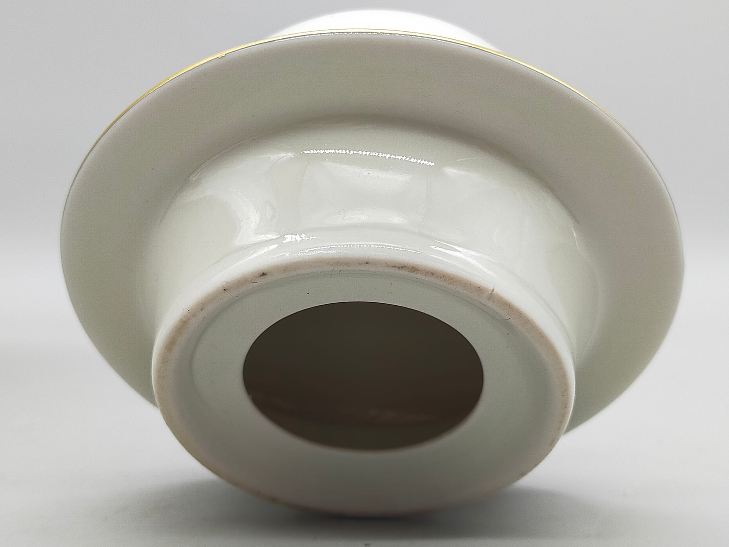 Edle Royal KM Deckelvase Porzellan – Klassisches Design mit Goldrand