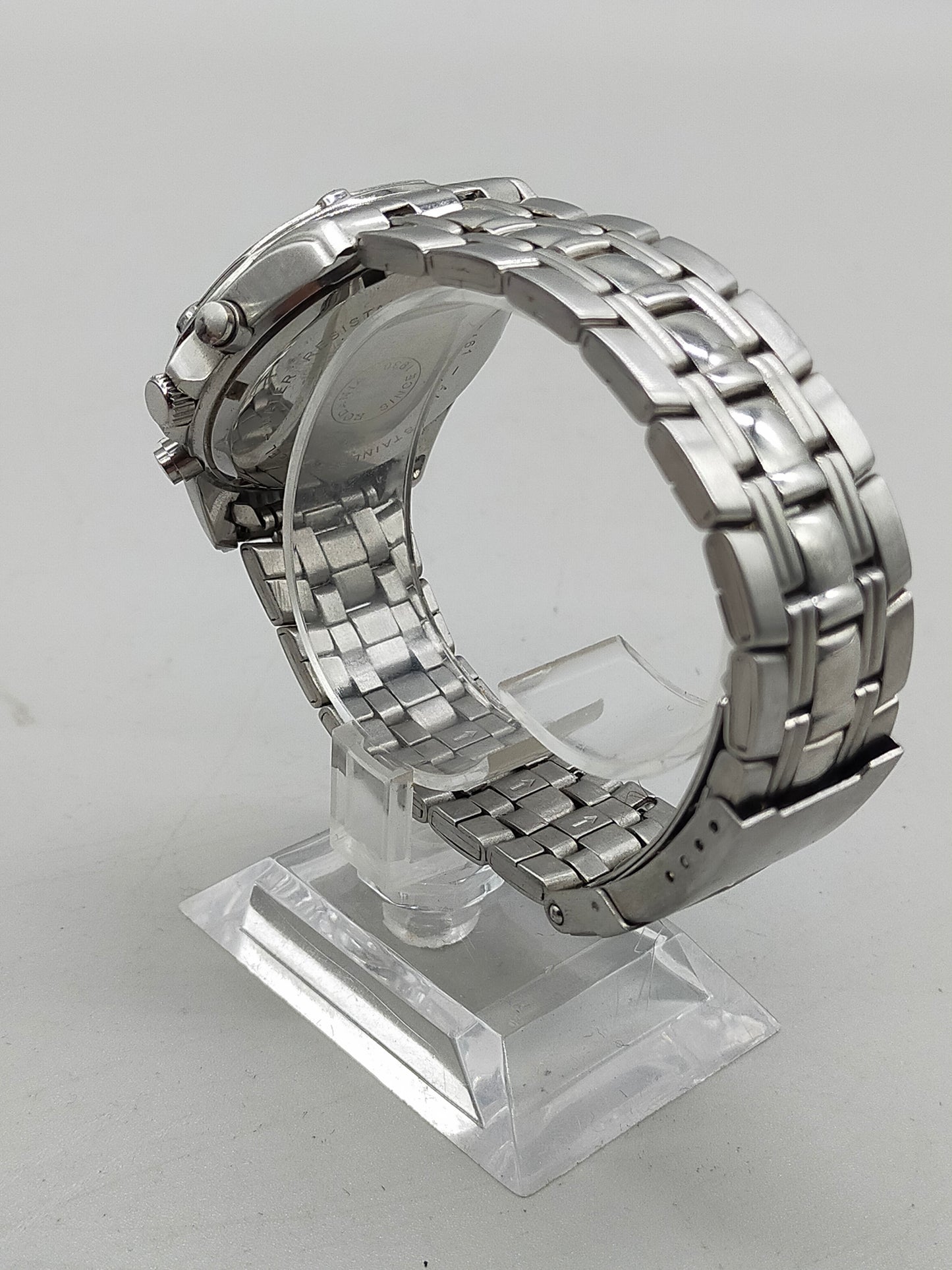 Sportliche Rodania Herren Uhr – Chronograph mit Edelstahlarmband