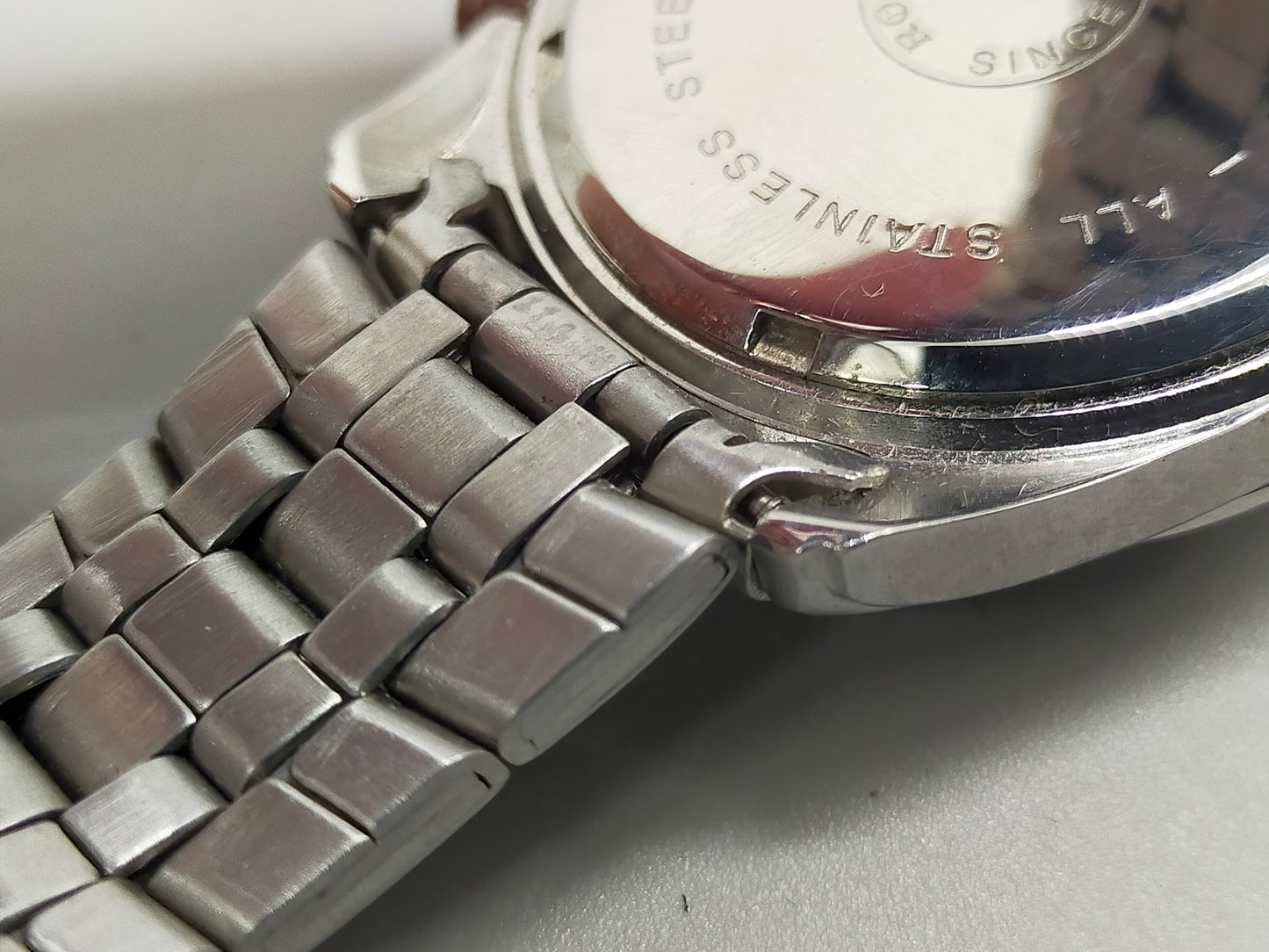 Sportliche Rodania Herren Uhr – Chronograph mit Edelstahlarmband