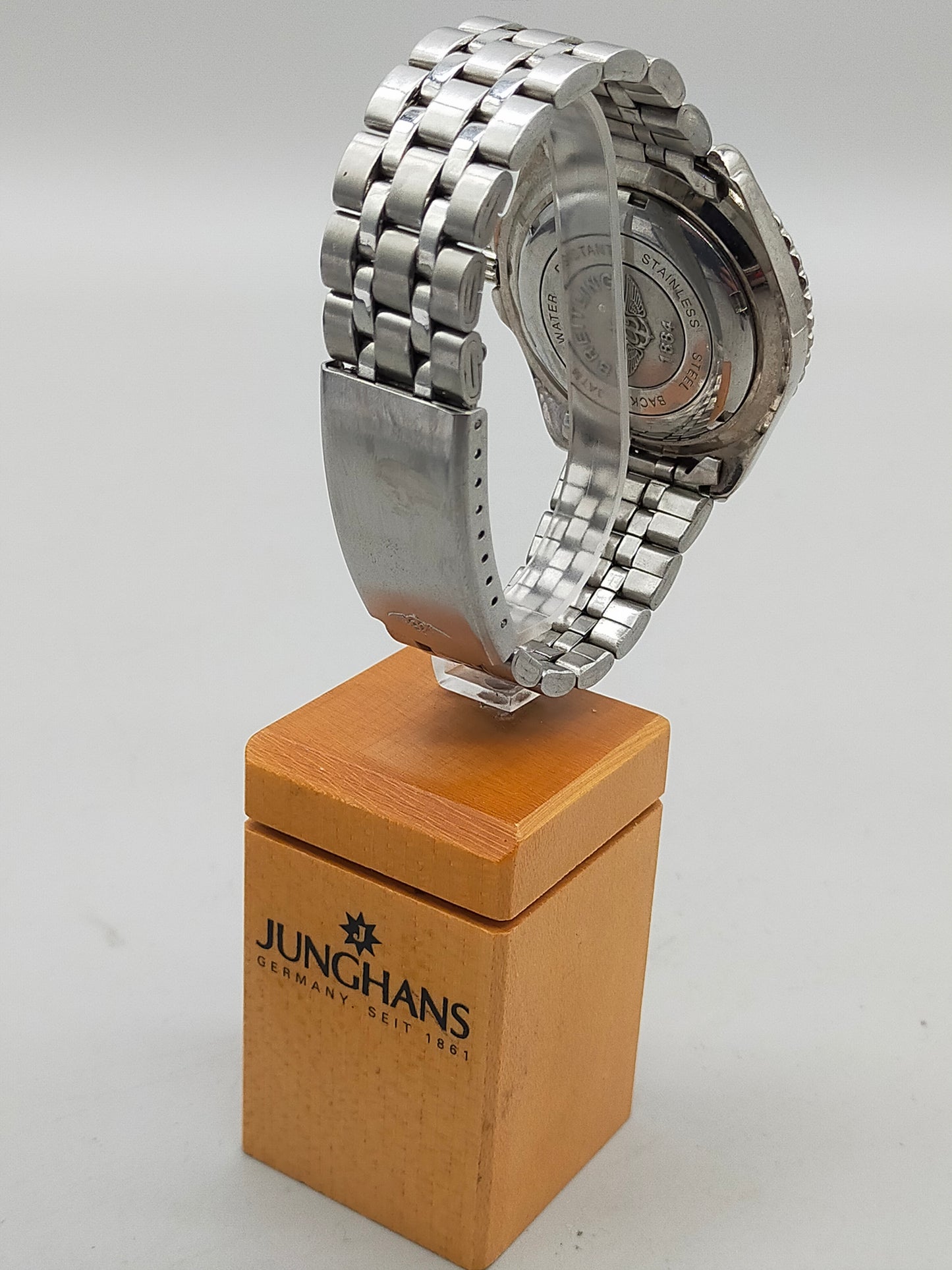 Edle Breitling Herren Uhr – Sportliches Design mit Mondphase
