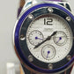 Moderne Esprit Damen Uhr – Violettes Leder  Mit OVP.