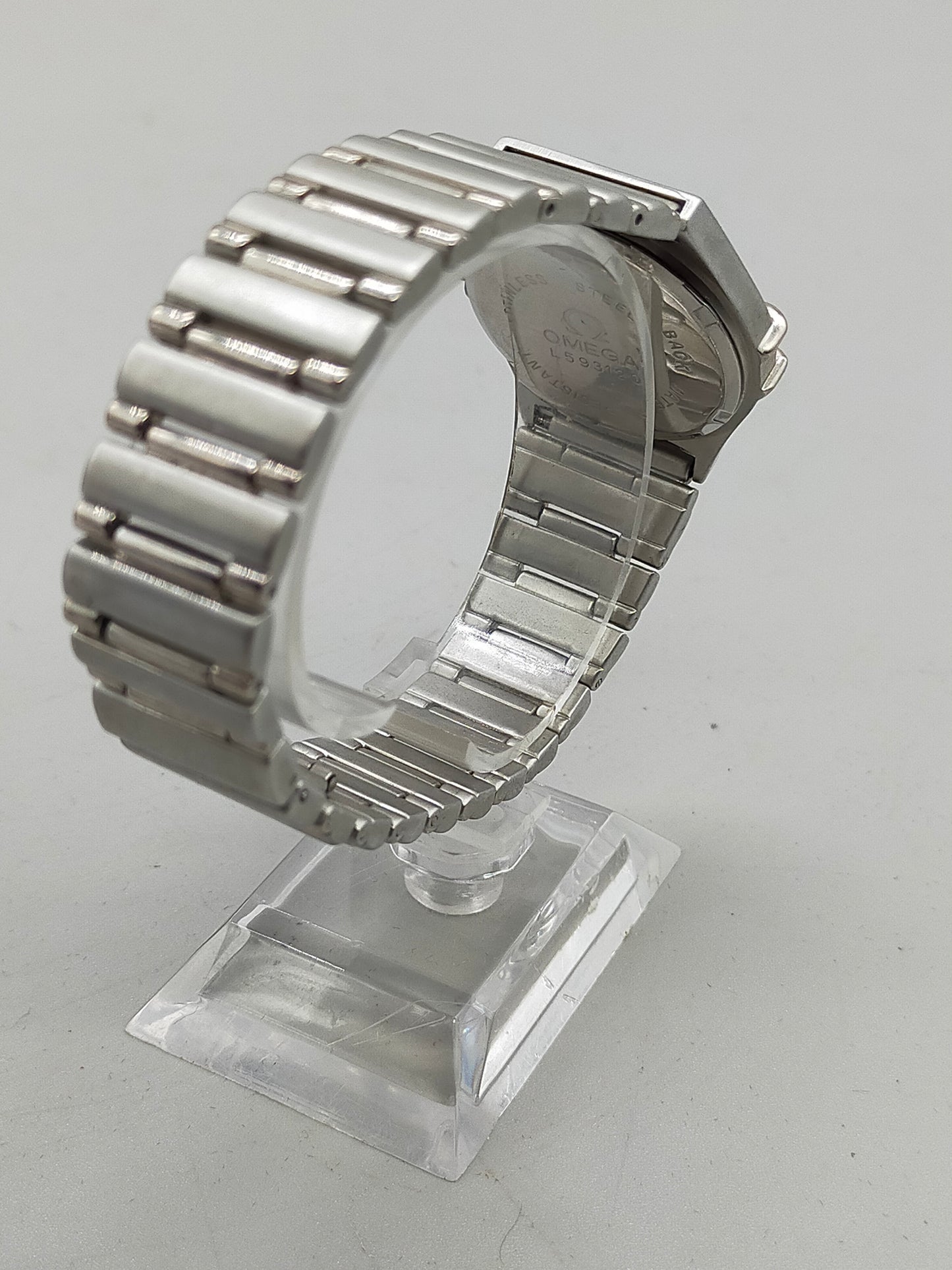 Edle Omega Constellation Damen Uhr – Klassisches Silber Design