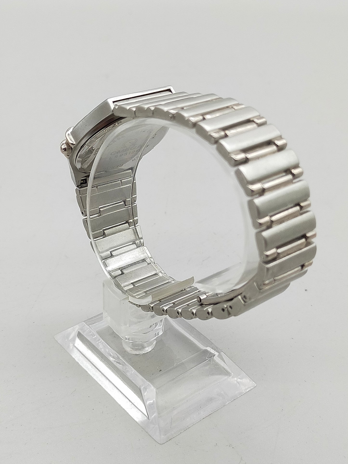 Edle Omega Constellation Damen Uhr – Klassisches Silber Design