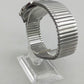 Klassische Adora Herren Uhr – Silberfarben mit Flexarmband