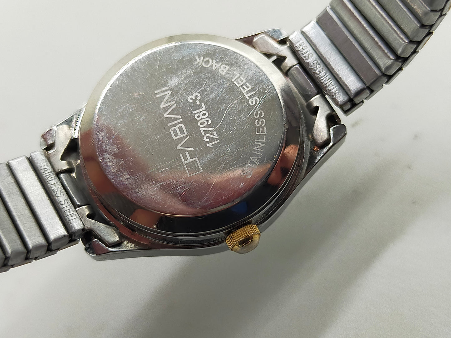 Elegante Fabiani Damen Uhr – Bicolor Design mit Datumsanzeige