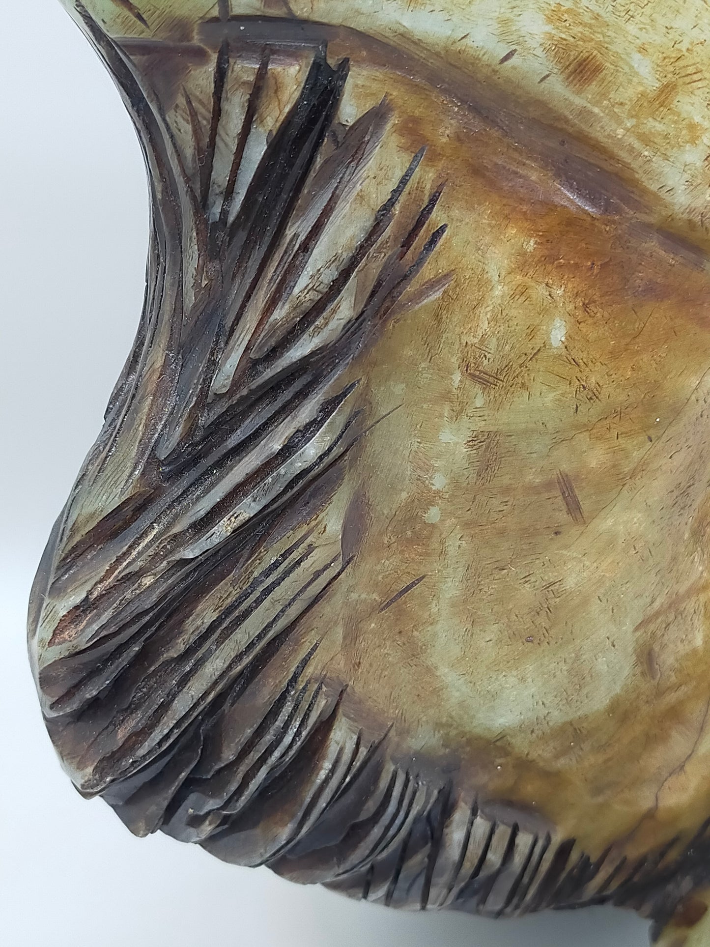 Antike Kamel Skulptur aus Jadestein – Handgearbeitete Tierfigur
