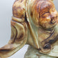 Antike Jadestein Skulptur – Handgeschnitzte Figurengruppe aus Fernost