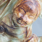 Antike Jadestein Skulptur – Handgeschnitzte Figurengruppe aus Fernost