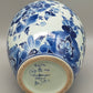 Prunkvolle Regina Delft Vase – mit 925 Sterling Silberrand