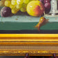 Klassisches Stillleben von Buraglio – Prunkvoller Gold Rahmen