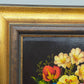 Prachtvolles Blumenstillleben Öl auf Leinwand – Signiert B. Klaede