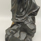 Antike Bronze-Optik Skulptur – Junge Frau mit Körben, Dekofigur