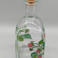 Vintage Glas Karaffe mit Himbeermotiv – Stilvolle Dekoration