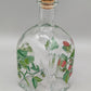 Vintage Glas Karaffe mit Himbeermotiv – Stilvolle Dekoration