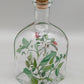 Vintage Glas Karaffe mit Himbeermotiv – Stilvolle Dekoration