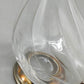 Elegante Vintage Ente Karaffe – Versilbertes Glas