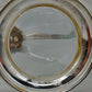 Elegante Vintage Ente Karaffe – Versilbertes Glas