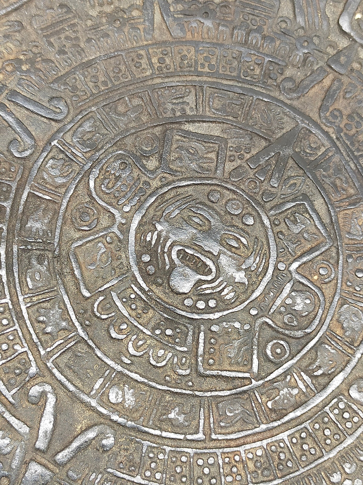 Antiker Maya Kalender Wandteller –