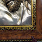 Edles Jesus Relief aus 925 Silber – Kunstvolles Wandbild im Holzrahmen