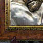 Edles Jesus Relief aus 925 Silber – Kunstvolles Wandbild im Holzrahmen