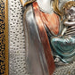 Exklusives 925er Silberrelief Madonna mit Kind – Edler Holzrahmen