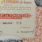 Historische Aktie CONACO 1929 Compagnie des Cafés du Congo Belge